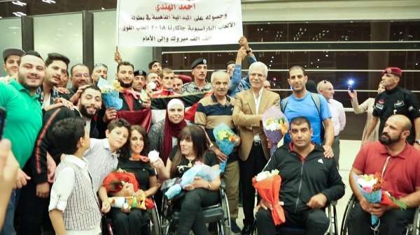 المنتخب بعد وصوله الأردن