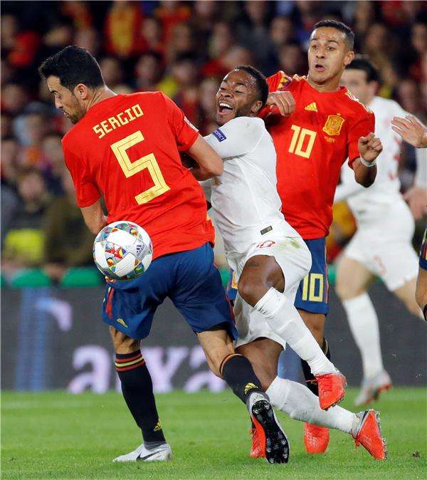 سترلينج في المباراة