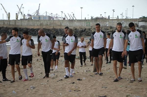 لاعبو المنتخب الجزائري