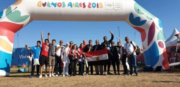 من البعثة المصرية 