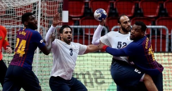 لقطة من المباراة