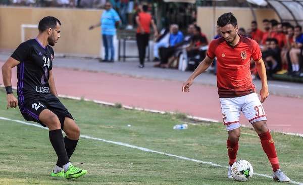 لقطة من المباراة