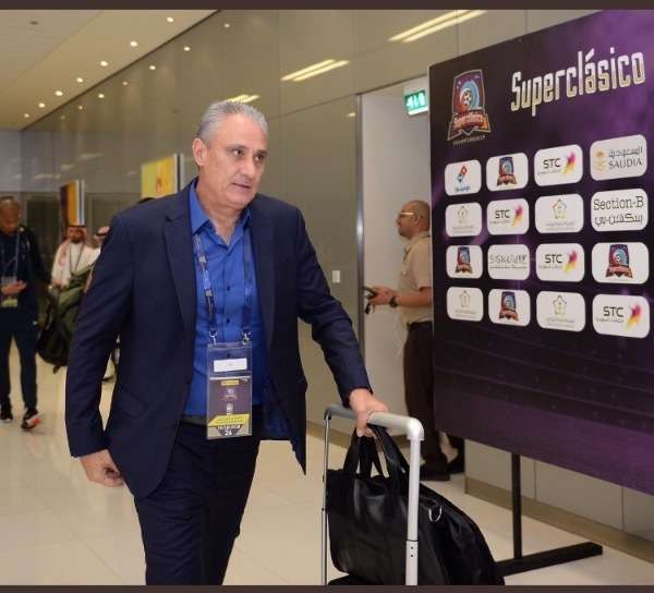 تيتي لدى وصوله