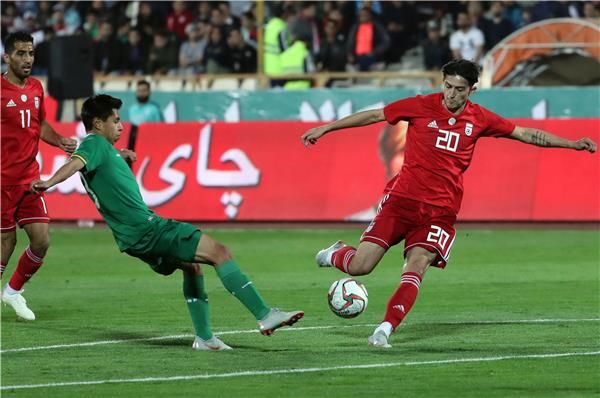 جانب من المباراة