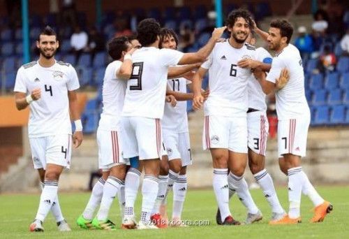 لاعبو المنتخب المصري