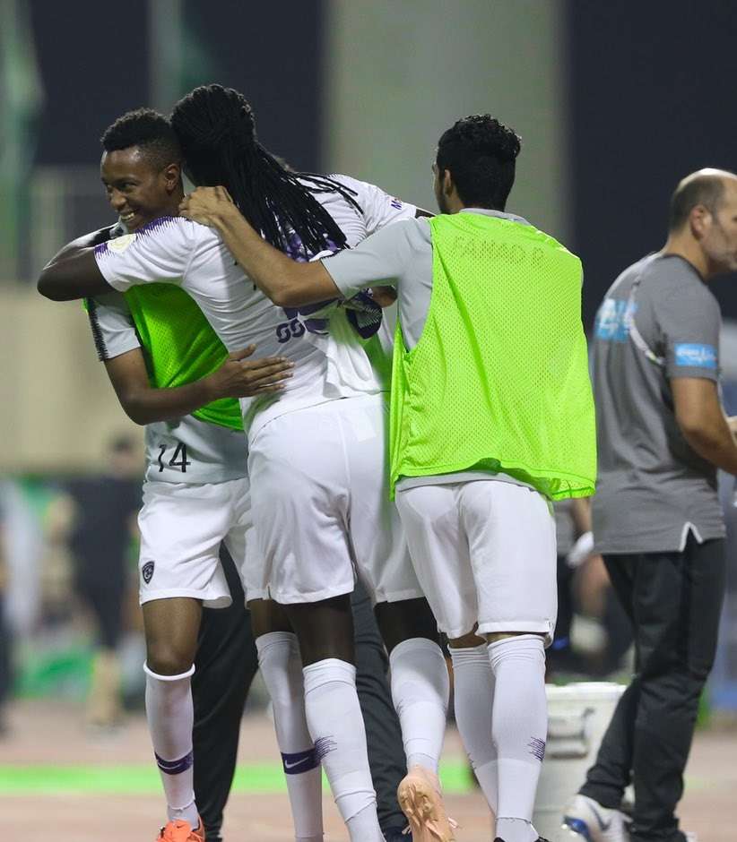 لاعبو الهلال السعودي