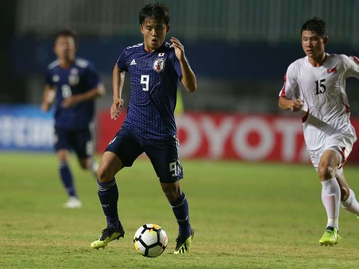 تاكيفوسا كوبو في لقاء اليابان وكوريا الشمالية