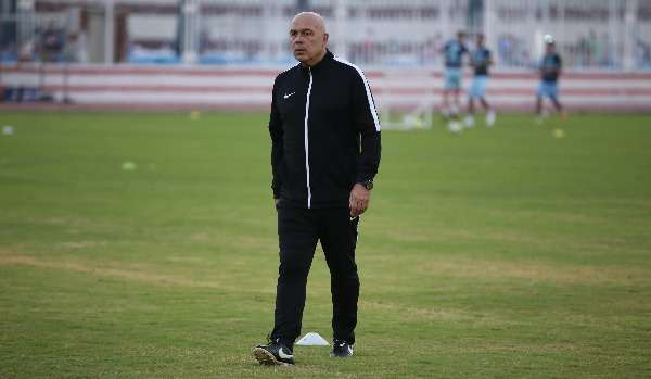 جروس في تدريبات الزمالك