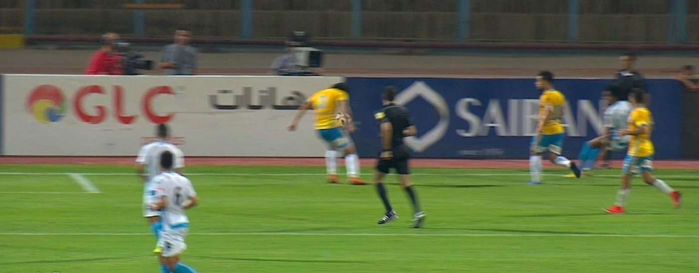 جانب من المباراة