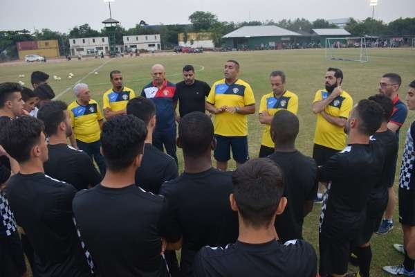 من تدريبات المنتخب الأردني اليوم