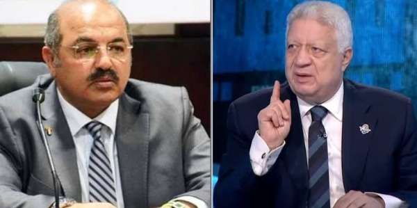 مرتضى منصور وهشام حطب