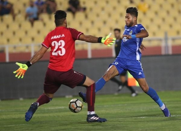 جانب من المباراة