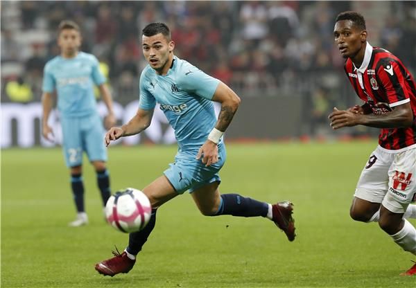 من مباراة مارسيليا و نيس