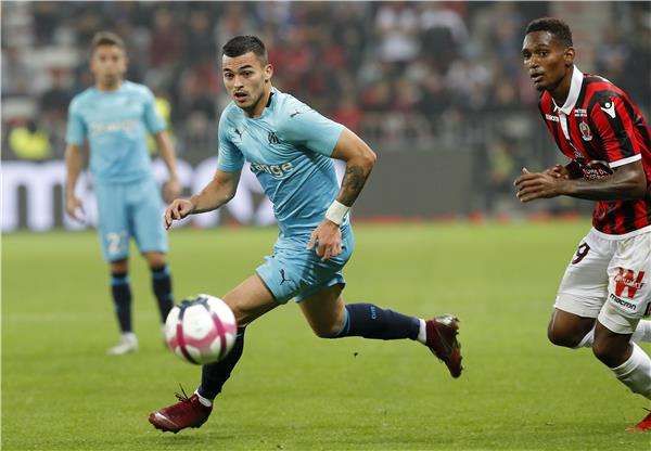 من مباراة مارسيليا و نيس