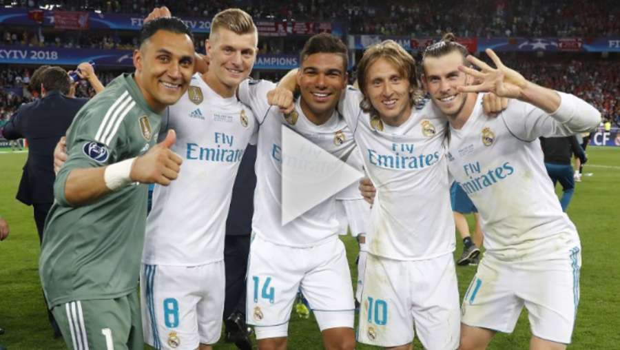 لاعبو ريال مدريد