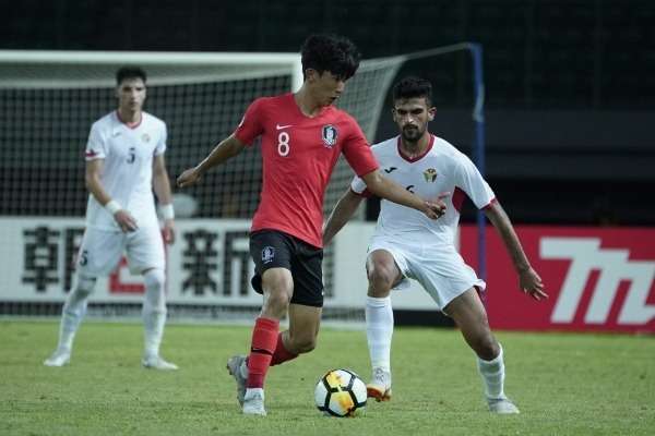 من لقاء الأردن وكوريا