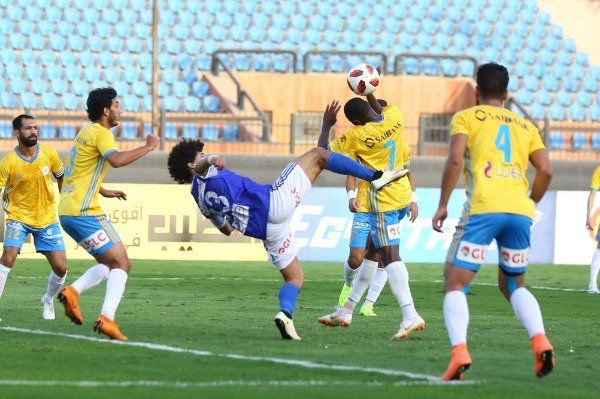 جانب من المباراة
