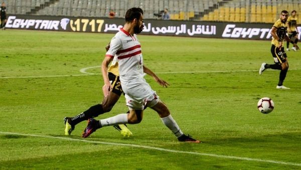 جانب من المباراة