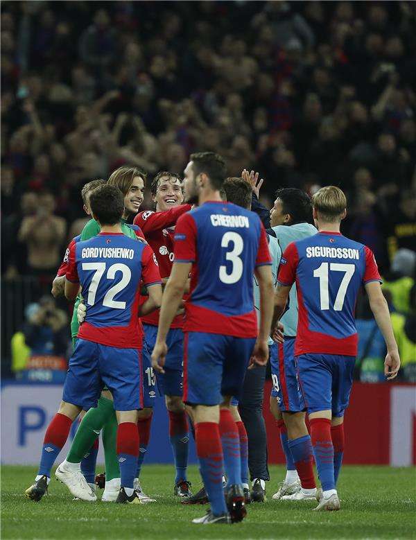 لاعبو سيسكا موسكو