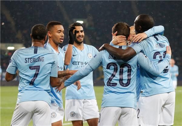 لاعبو مانشستر سيتي