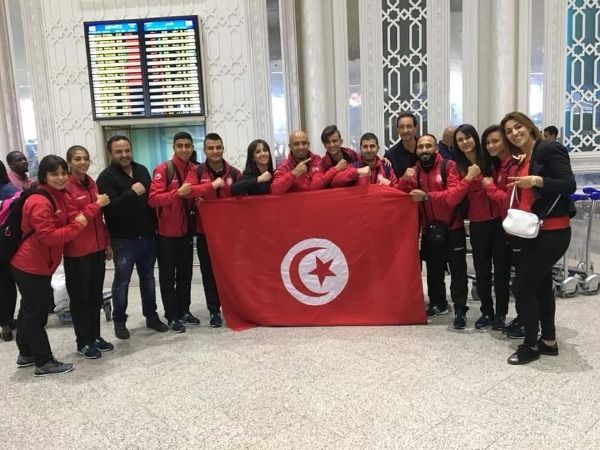 منتخب تونس لكرة السرعة قبل المغادرة للكويت