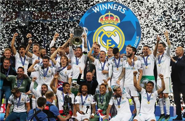 جانب من تتويج ريال مدريد