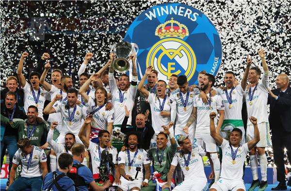 جانب من تتويج ريال مدريد