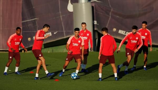 تدريبات برشلونة - أرشيفية