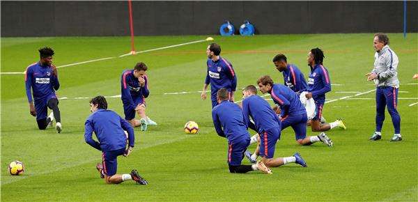 جانب من التدريبات