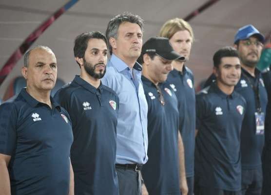 الجهاز الفني لمنتخب الكويت