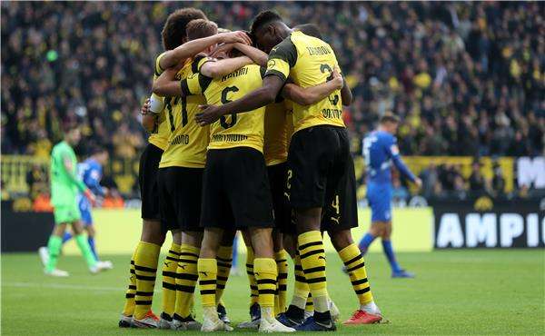 لاعبو دورتموند