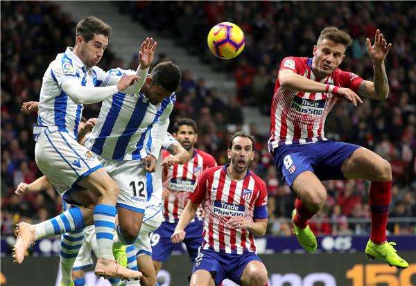 جانب من المباراة