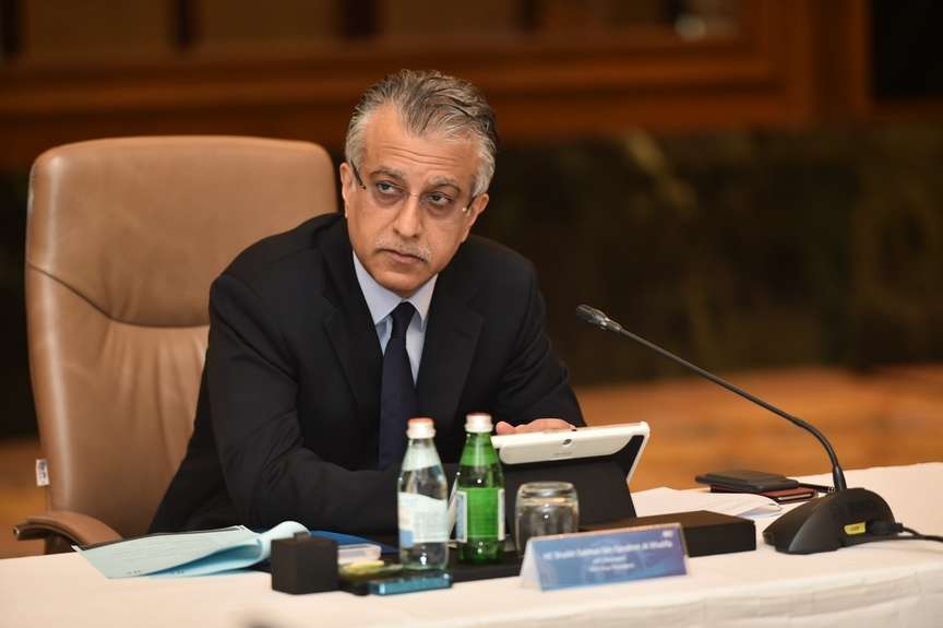 الشيخ سلمان رئيس الاتحاد الآسيوي