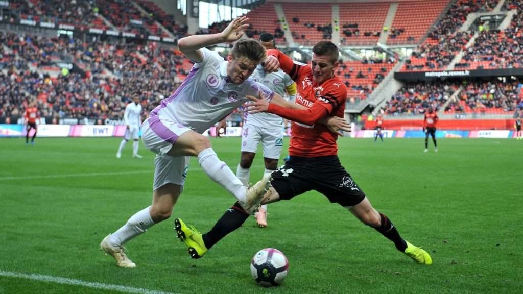 جانب من المباراة