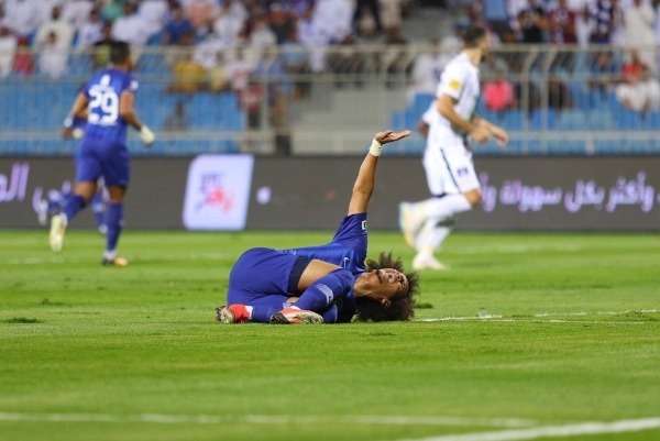 عموري بعد إصابته