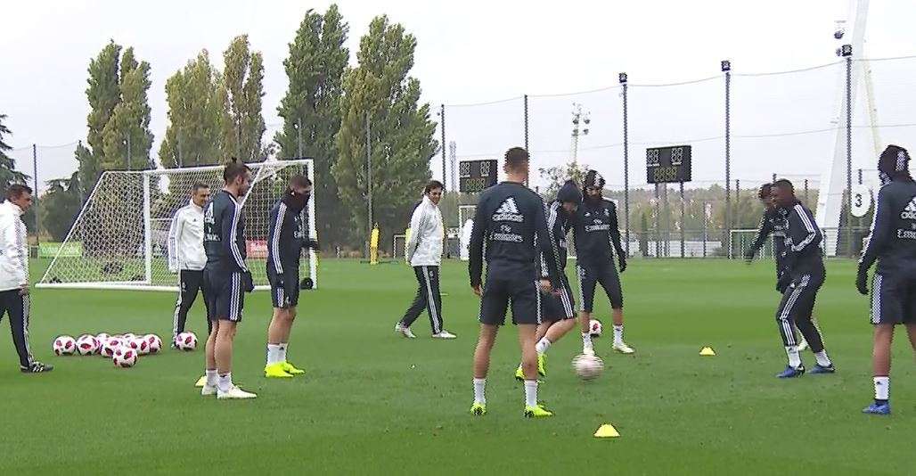 من تدريبات ريال مدريد