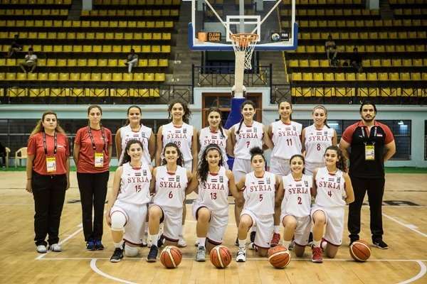 لاعبات منتخب سوريا