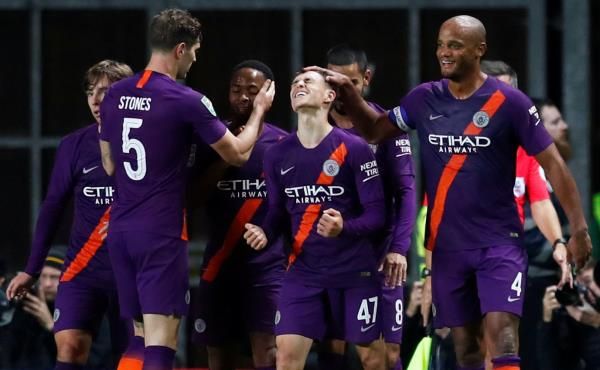 لاعبو مانشستر سيتي 