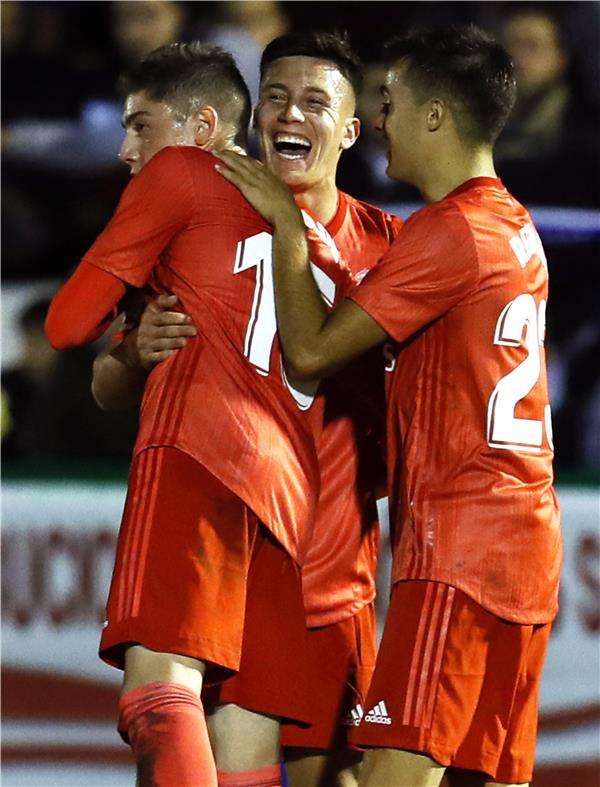 كريستو يحتفل بهدفه