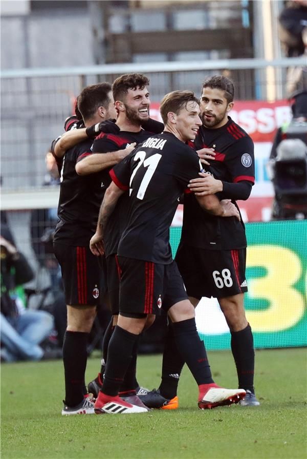 لاعبو ميلان