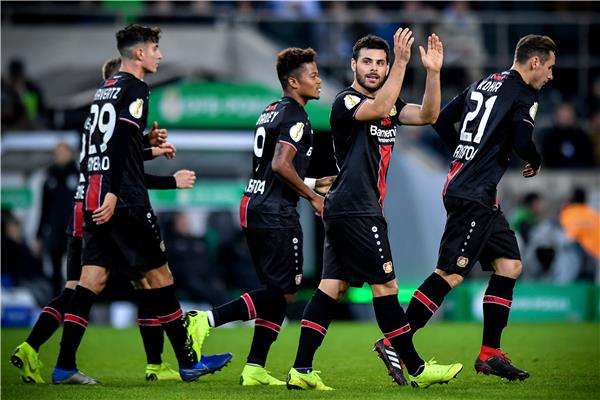 لاعبو باير ليفركوزن