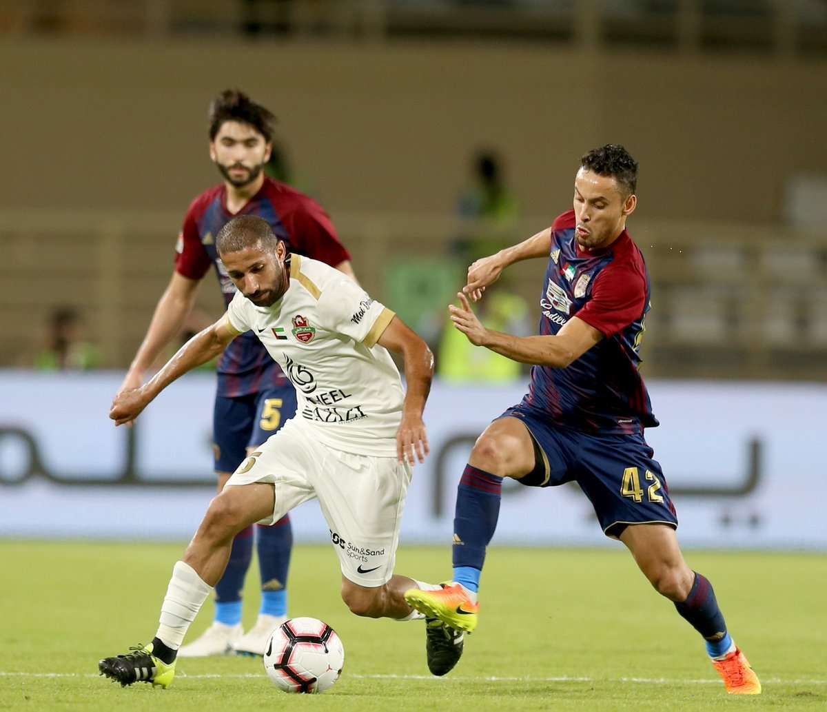 جانب من المباراة