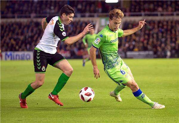 جانب من المباراة