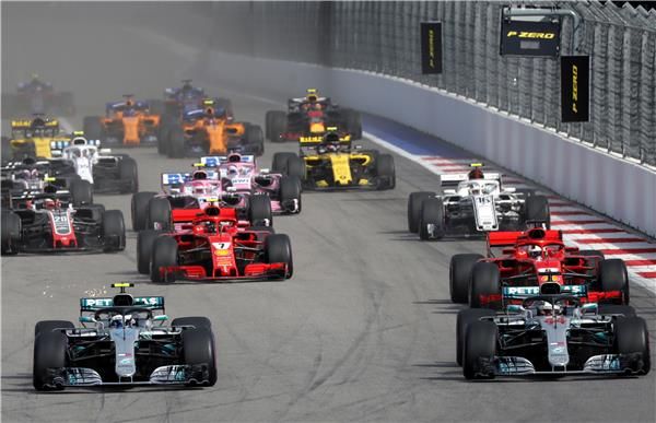 من سباقات الفورمولا 1