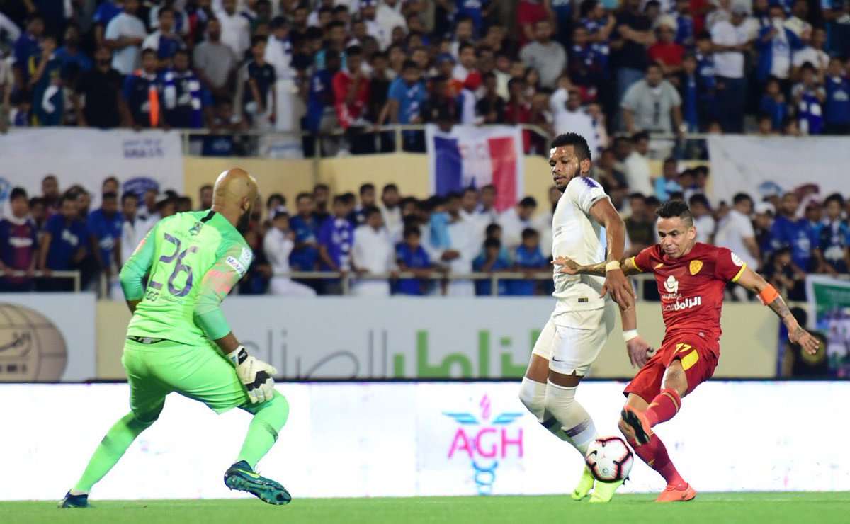 جانب من المباراة