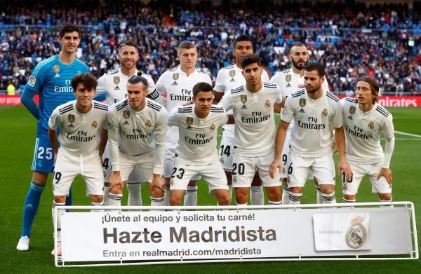 لاعبو ريال مدريد