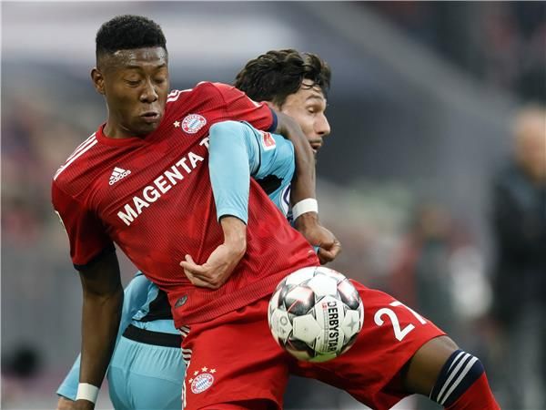 جانب من المباراة