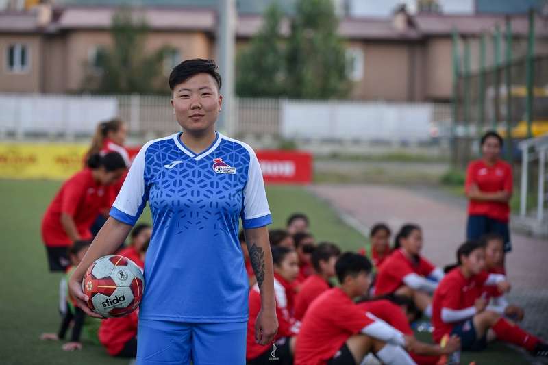 استعدادات منتخب منغوليا للسيدات