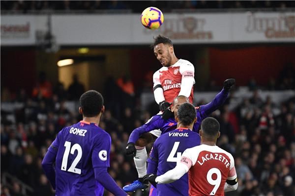 جانب من المباراة