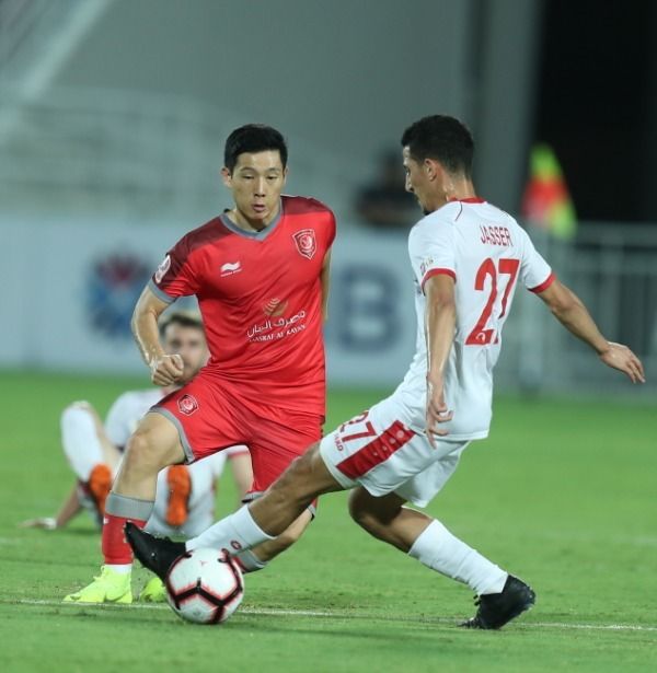 جانب من المباراة